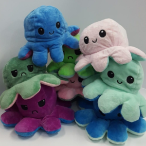 pulpos reversibles peluche comprar en el Bazar deJoaqui