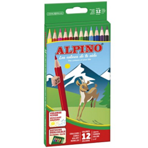 Lápices colores Alpino 12